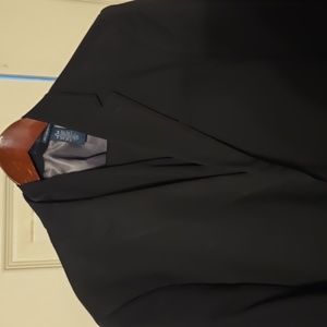 Mens Black Perry Ellis 3 piece suit